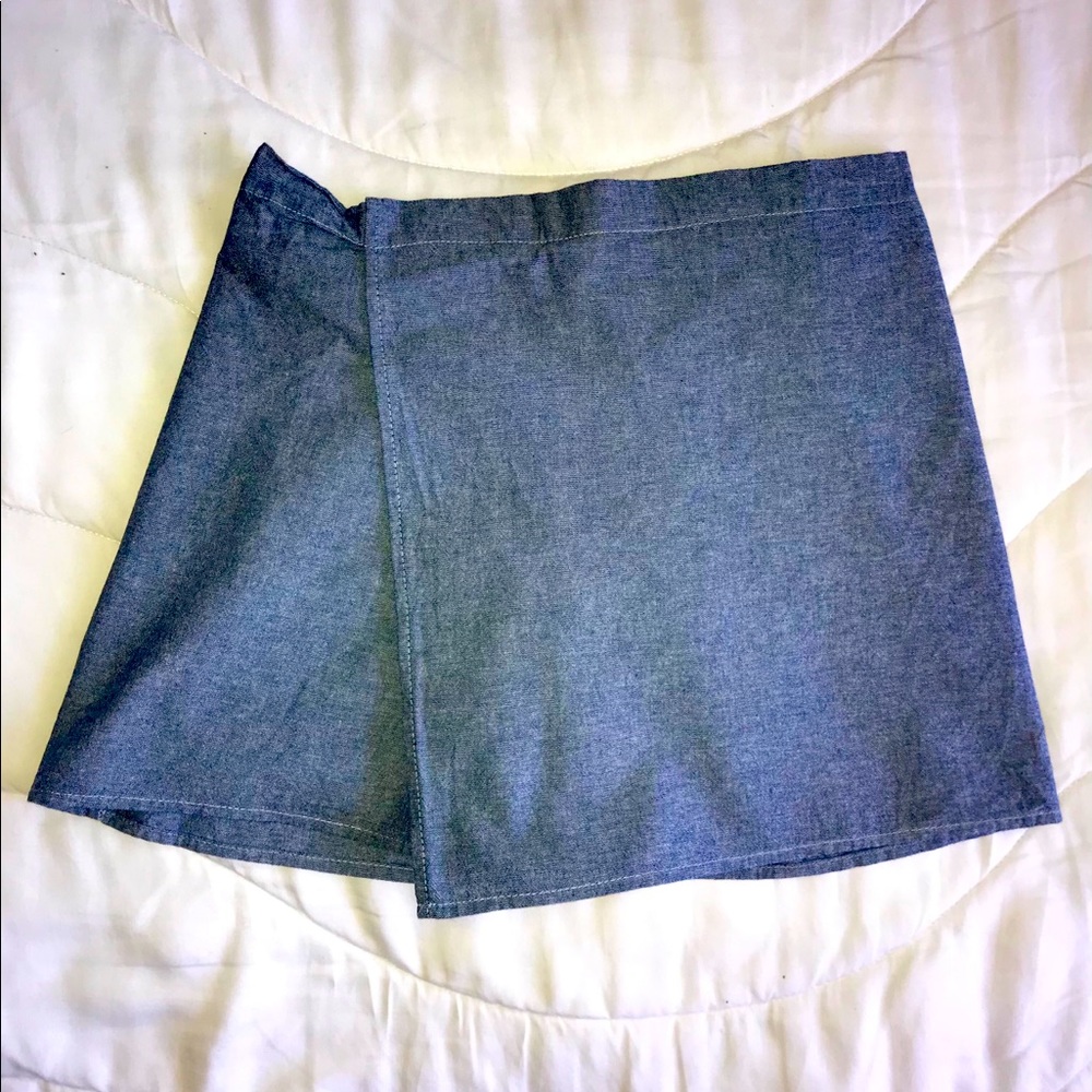 Purrr Melrose High waisted Denim Skort